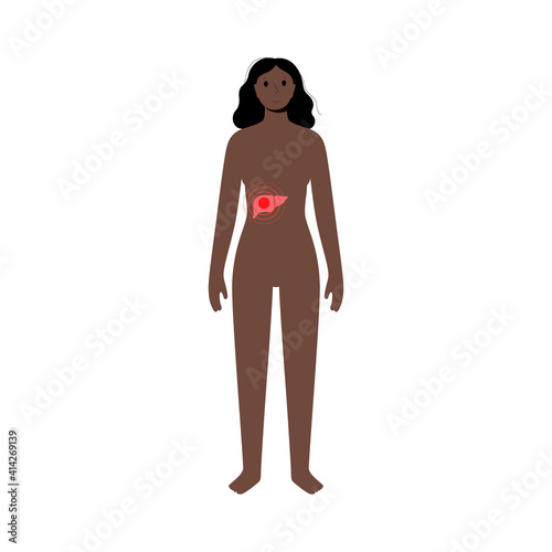 Pain in woman body