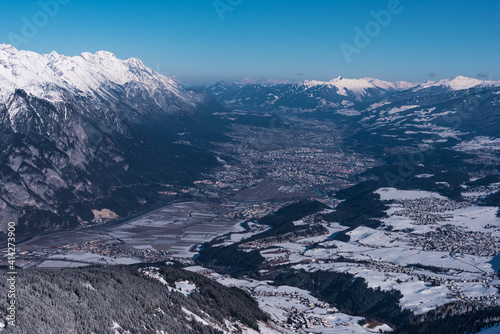 Blick auf Innsbruck und das Inntal © driendl