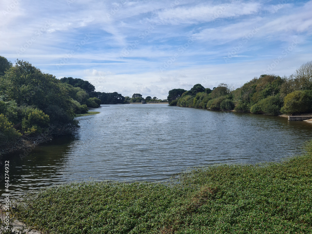 Guernsey Channel Islands, St Saviours Reservoir Guernsey Channel Islands, St Saviours Reservoir