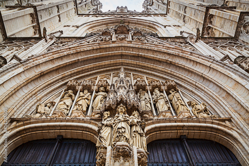 Obraz premium Details on the facade