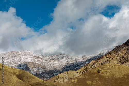 January Snow, Cannell Peak