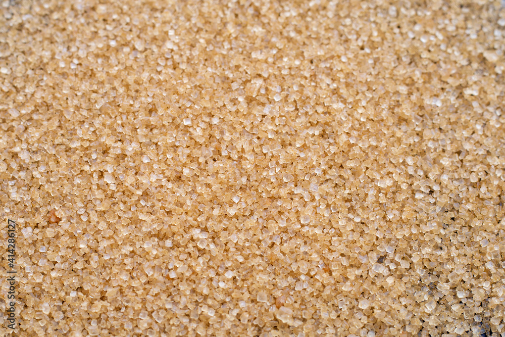 Close up of brown sugar Close up of brown sugar