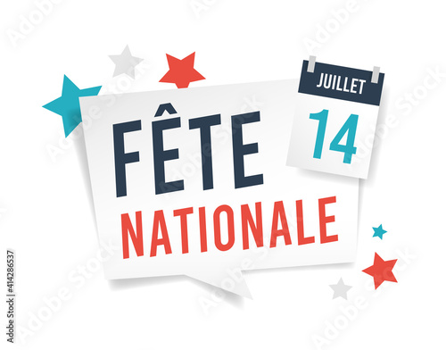 Fête Nationale Française - 14 Juillet