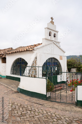 La petite chapelle du Monserrate, Monguí, Boyacá, Colombie