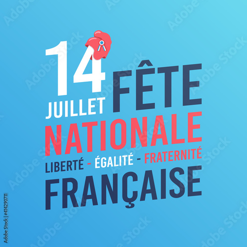 Fête Nationale Française - 14 Juillet