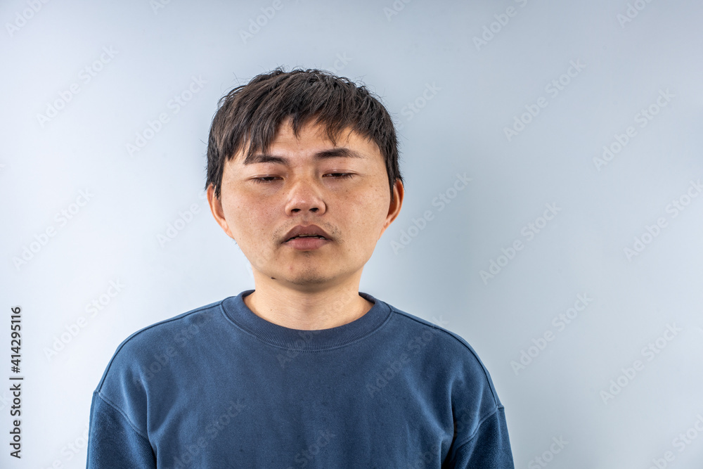 A man in Asia is suffering from illness A man in Asia is suffering from illness