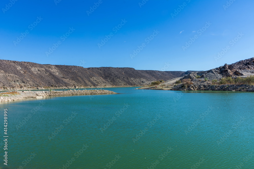 Obraz premium Wadi Murwani dam