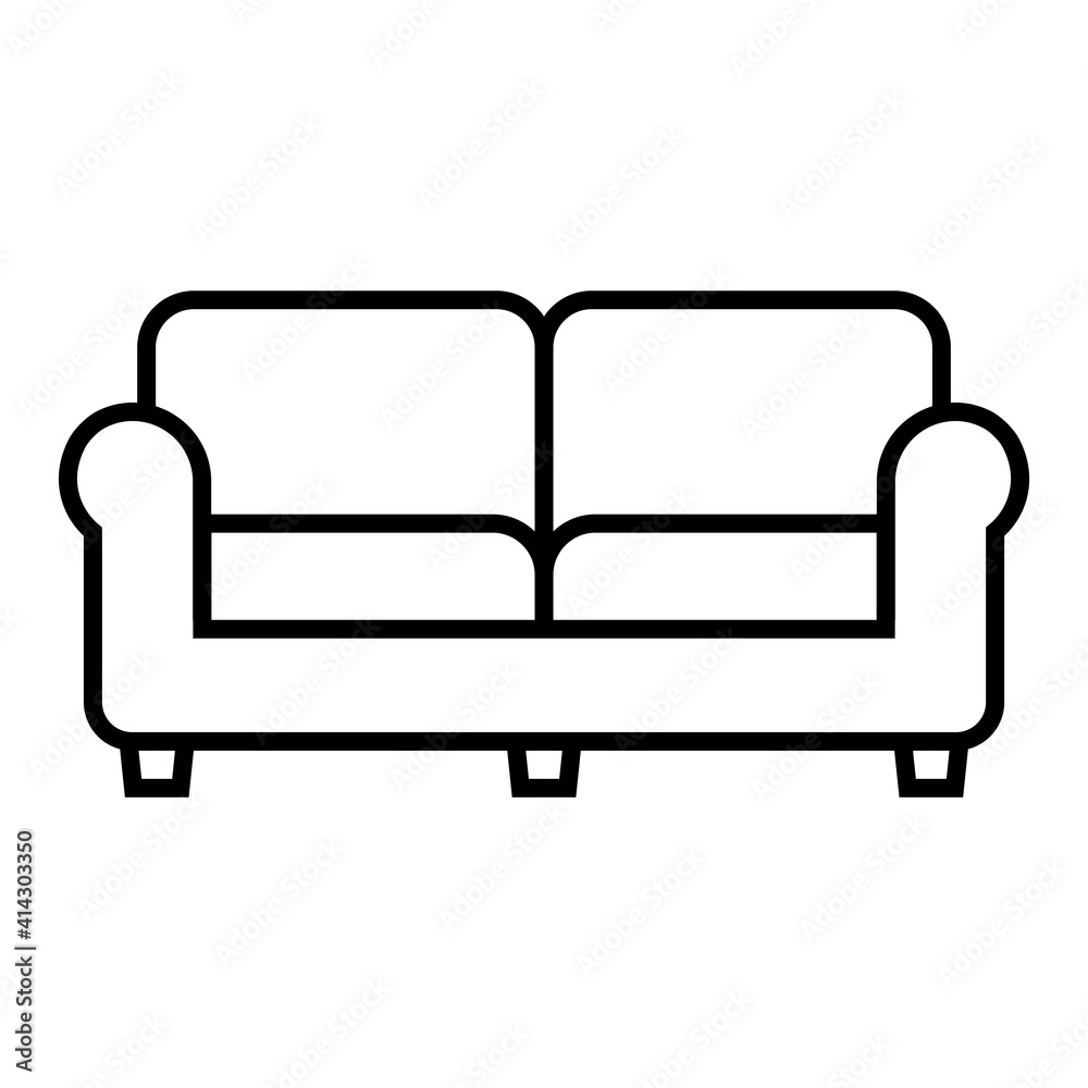 couch sofa icon vector couch sofa icon vector