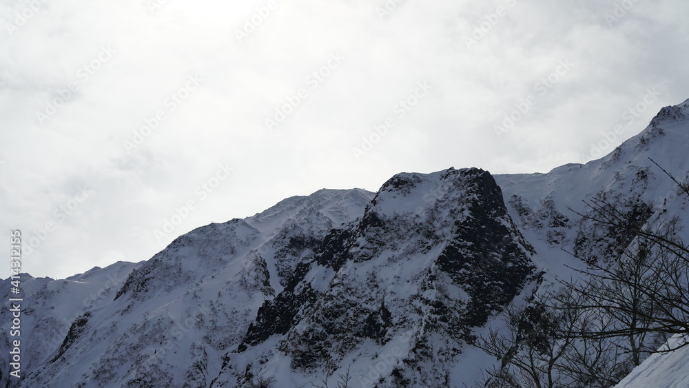 冬の伯耆大山
