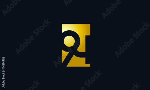 Unique Modern Gold Box Number 94 Logo