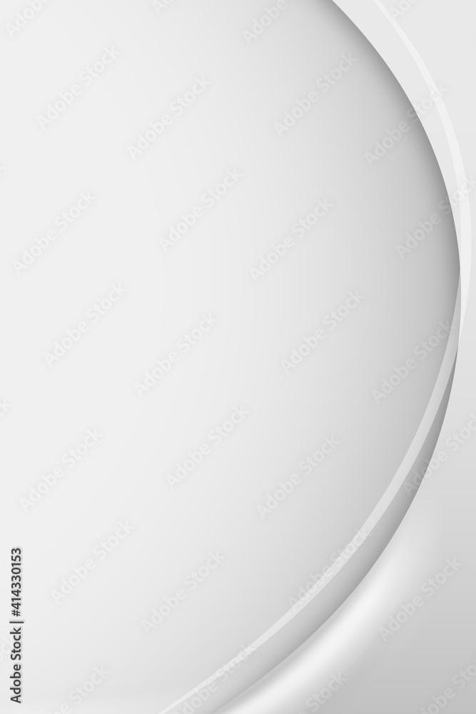 Gray curve frame template vector Gray curve frame template vector
