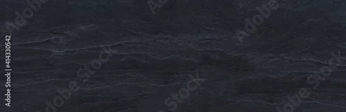Obraz  z motywem Dark grey black slate background or texture.