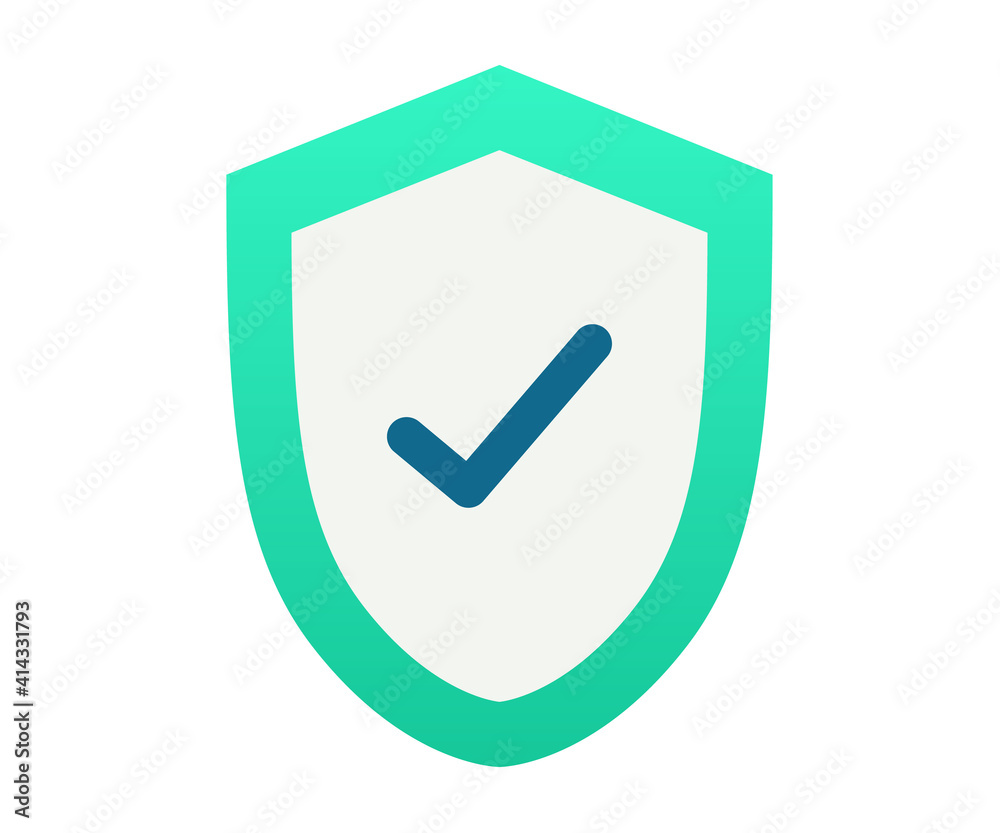 shield secure safe single isolated icon with gradient style shield secure safe single isolated icon with gradient style