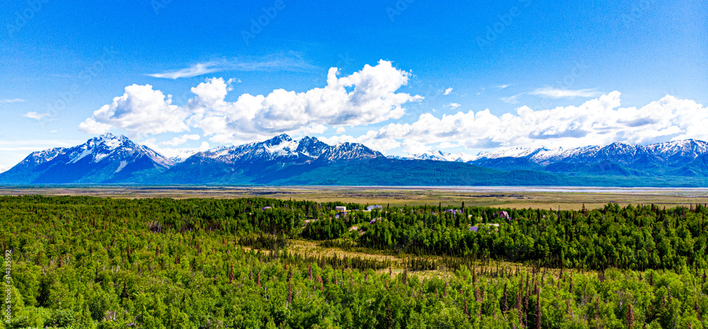 Alaska mountain views 