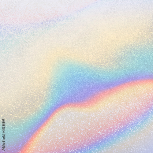 Abstract colorful iridescent background template vector
