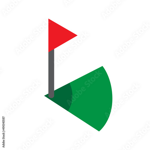corner kick ilustration design. corner kick icon isolated on white background. ready use vector.