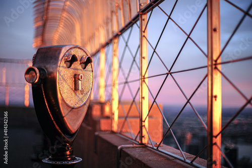 coin operated binoculars