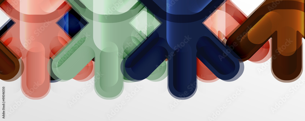 Abstract glossy crosses background for business or technology presentations, internet posters or web brochure covers Abstract glossy crosses background for business or technology presentations, internet posters or web brochure covers