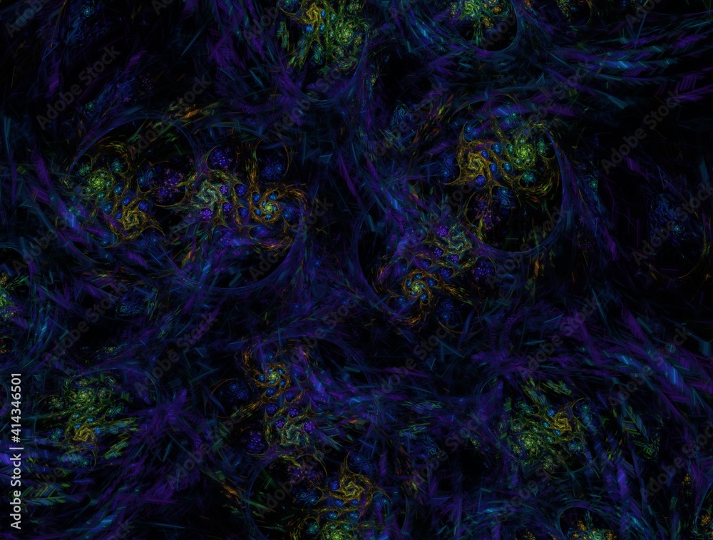 Fototapeta premium Imaginatory fractal background Image