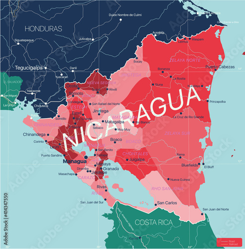 Nicaragua country detailed ...
