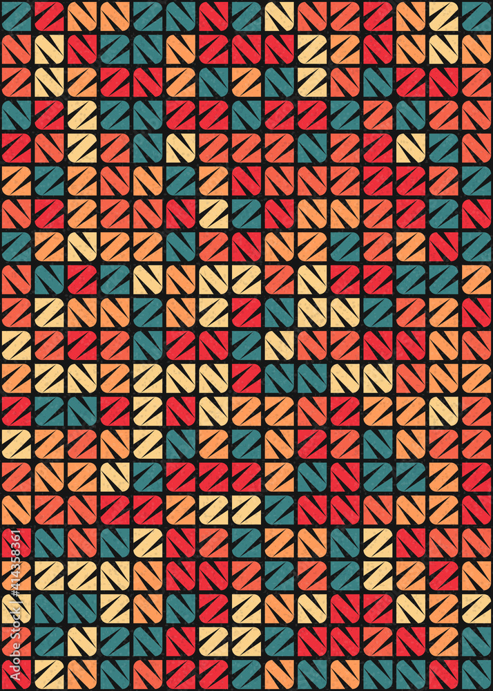 Abstract Geometric Pattern generative computational art illustration Abstract Geometric Pattern generative computational art illustration