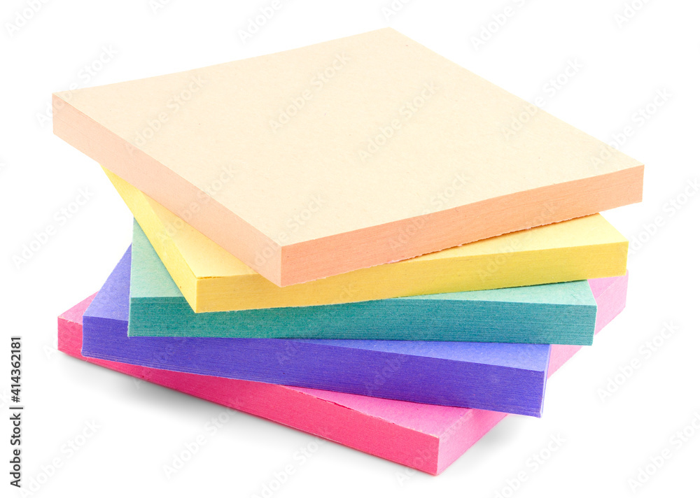 Fototapeta premium colored business stickers
