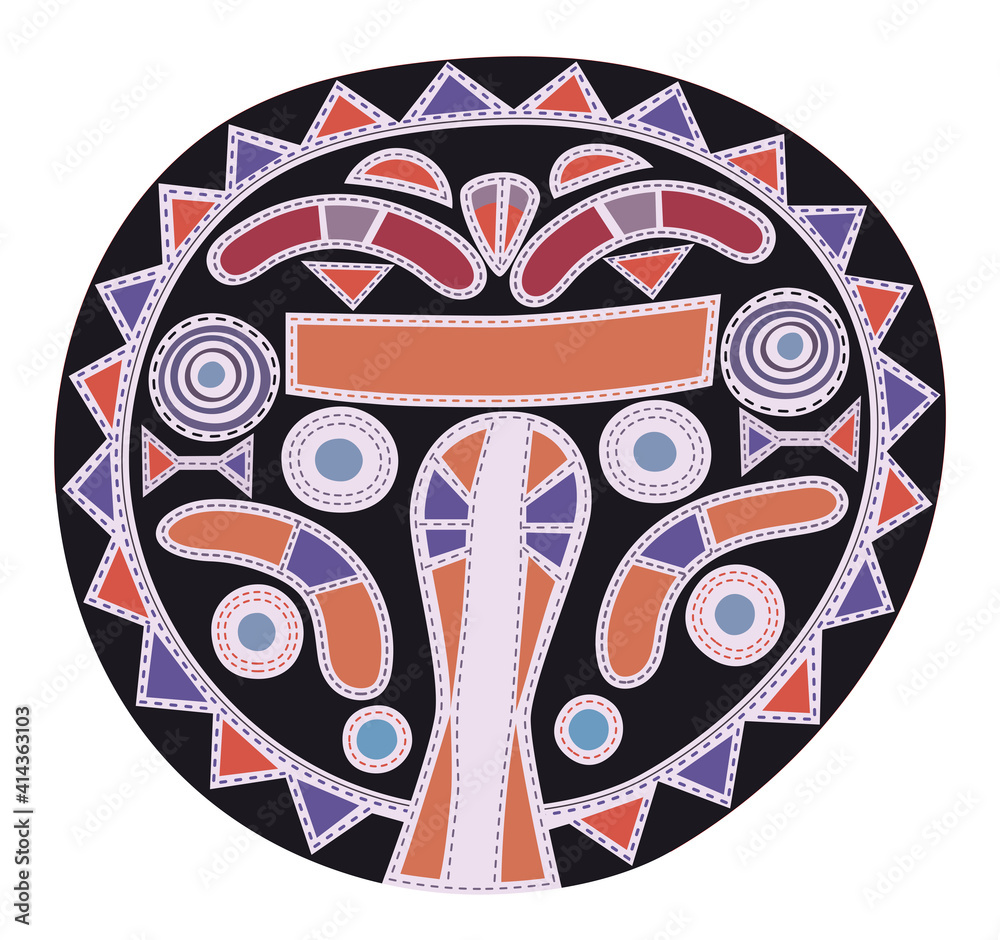 Abstract pattern - tribal art Abstract pattern - tribal art