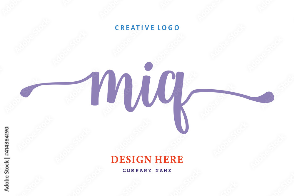 MIQ lettering logo is simple, easy to understand and authoritative MIQ lettering logo is simple, easy to understand and authoritative