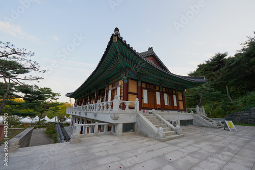 South Korea, attractions, architecture and parks of Suwon City