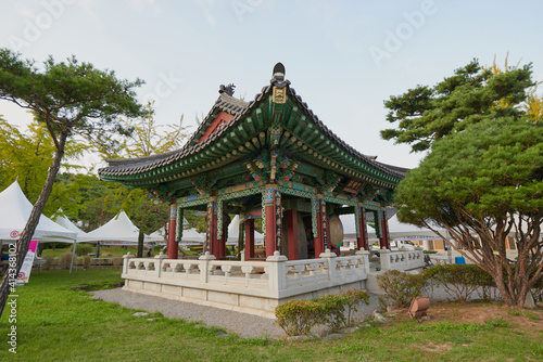 South Korea, attractions, architecture and parks of Suwon City