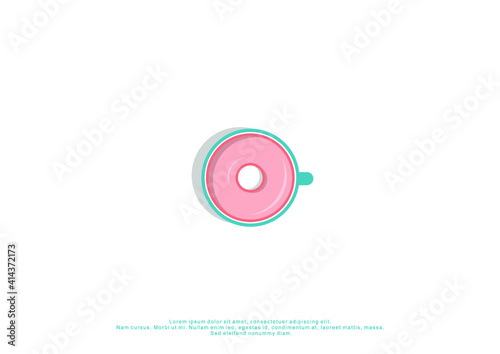 Donuts & Coffee Logo