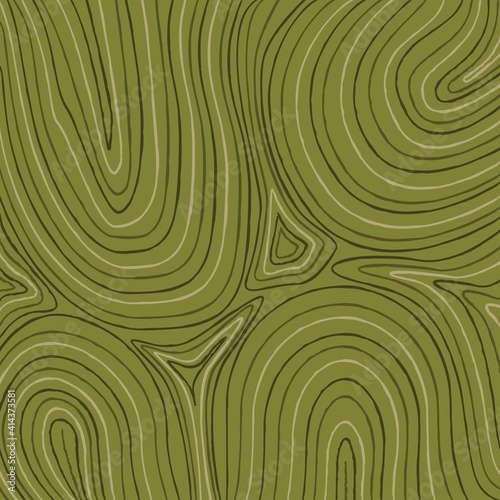 Australian Waterhole Art Background in vector format.