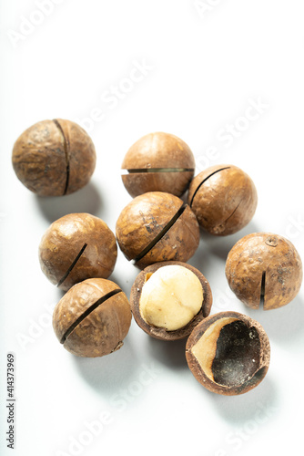 Wallpaper Mural A bunch of delicious macadamia nuts Torontodigital.ca