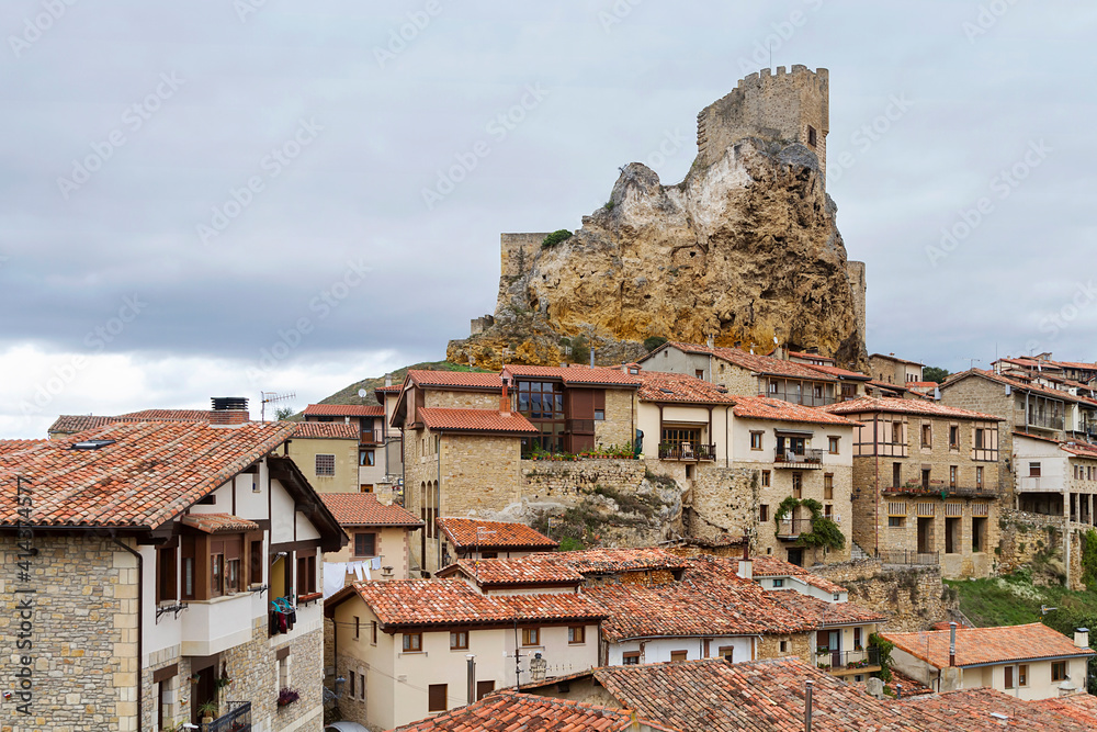 Frias village in Burgos province, Spain