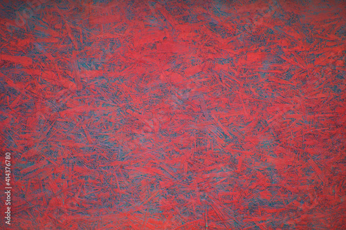 texture of the painted red wooden surface