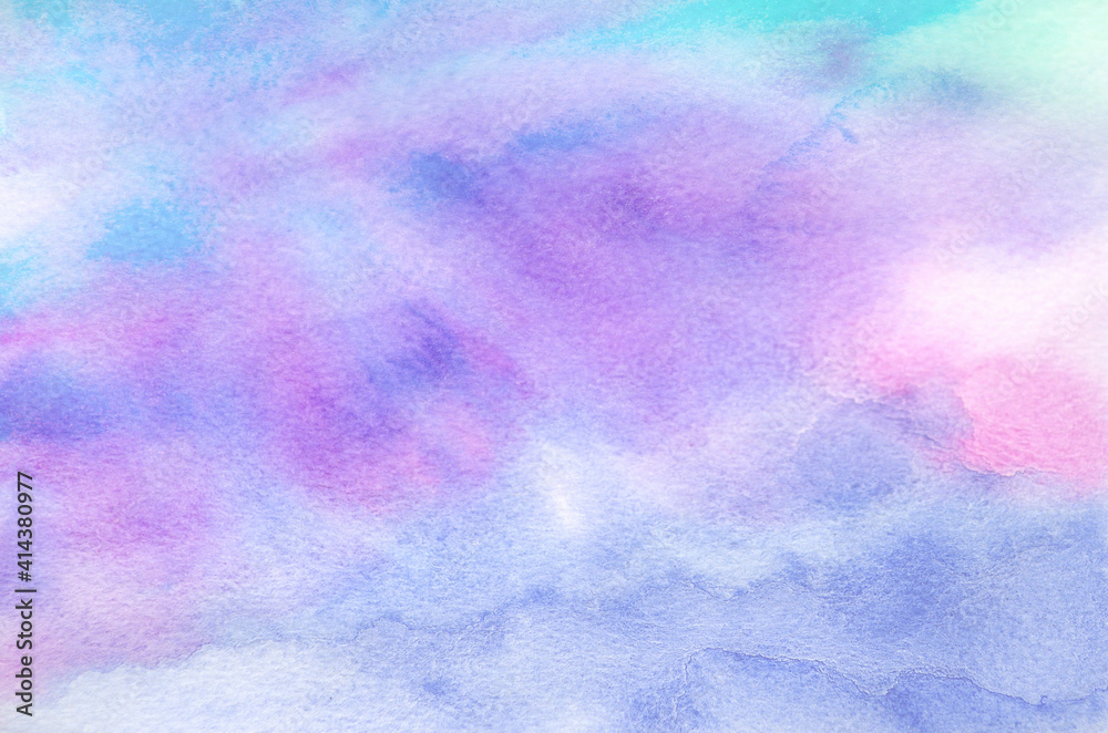 Abstract pink watercolor background texture