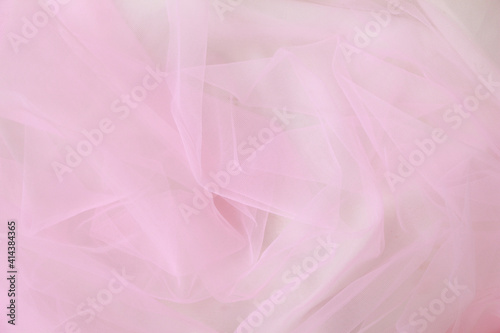 Soft pink fabric in pink pastel colors fabrics for luxury background.