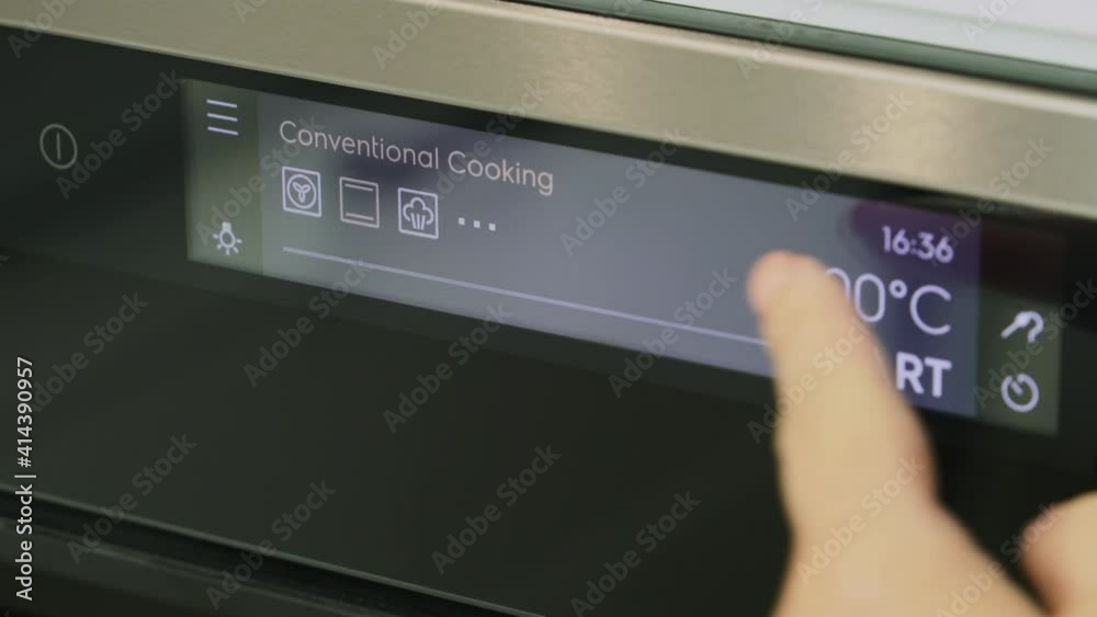 Start oven before cooking. Heating the oven to the cooking temperature