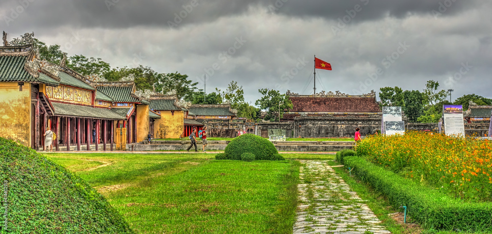 Hue citadel, Vietnam, HDR Image Hue citadel, Vietnam, HDR Image