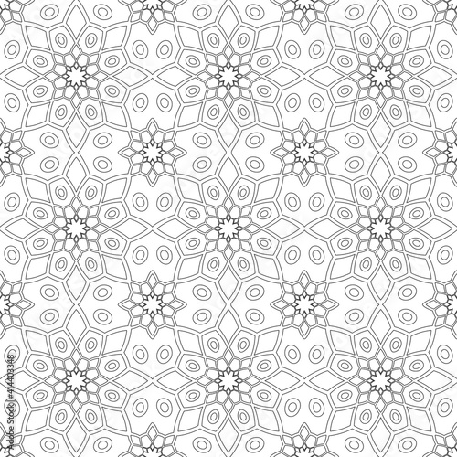 Vector seamless geometric pattern.