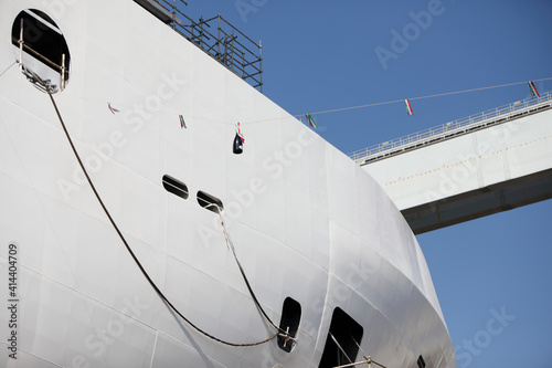 Konstfotografi varo nave da crociera