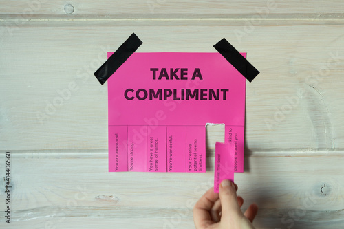 Fényképezés Happy World Compliment Day
