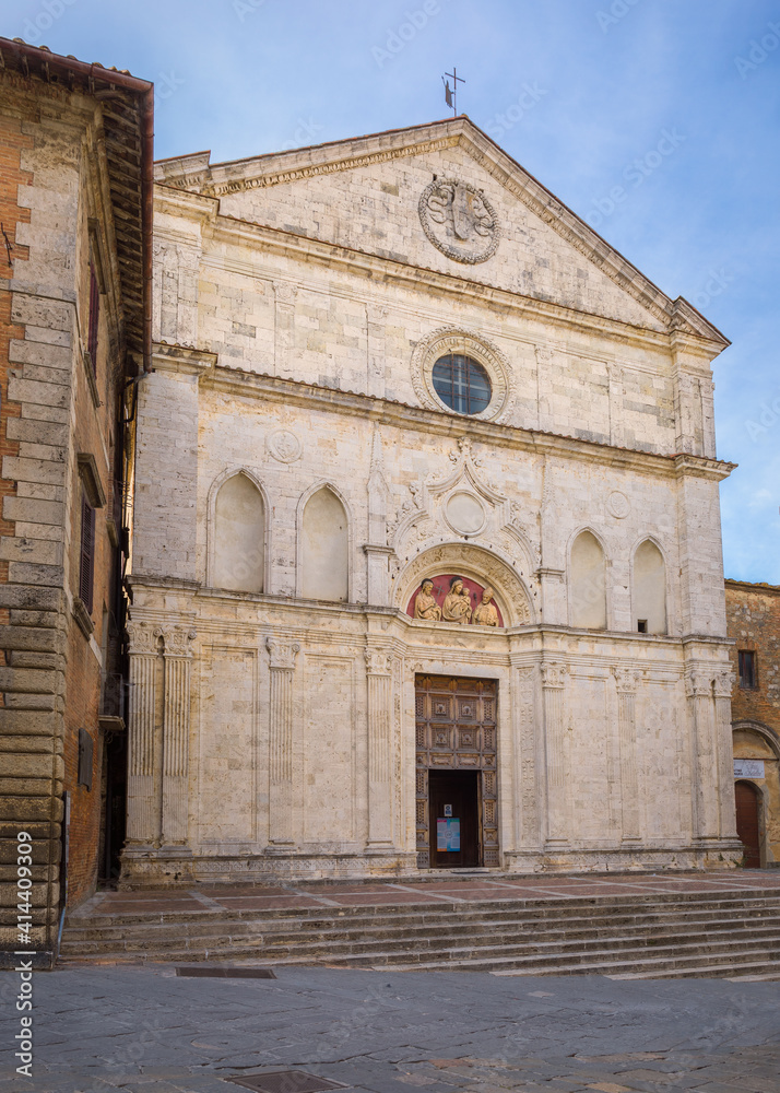 The church of St. Augustine (Sant'Agostino), Montepulciano, Italy