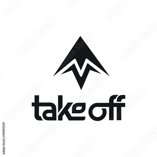 take off logo exclusive design inspiration