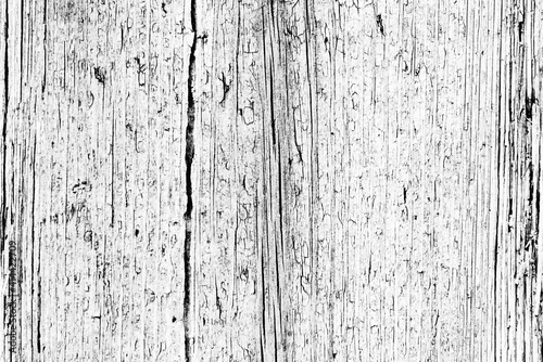 Wooden texture with scratches and cracks. It can be used as a background © chernikovatv