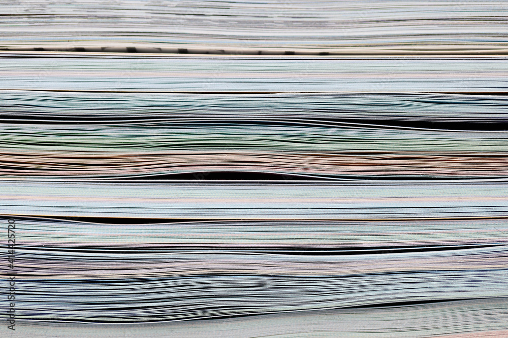 Stack of colored papers in archive closeup background. Paperwork concept Stack of colored papers in archive closeup background. Paperwork concept