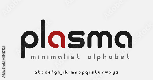 A minimalistic rounded alphabet, this font is perfect in such themes as artificial intelligence, gene editing, cloud computing and etc