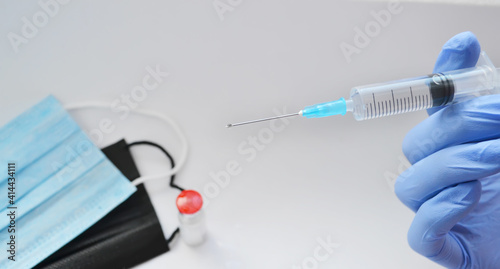 vaccination against covid 19 virus selective focus