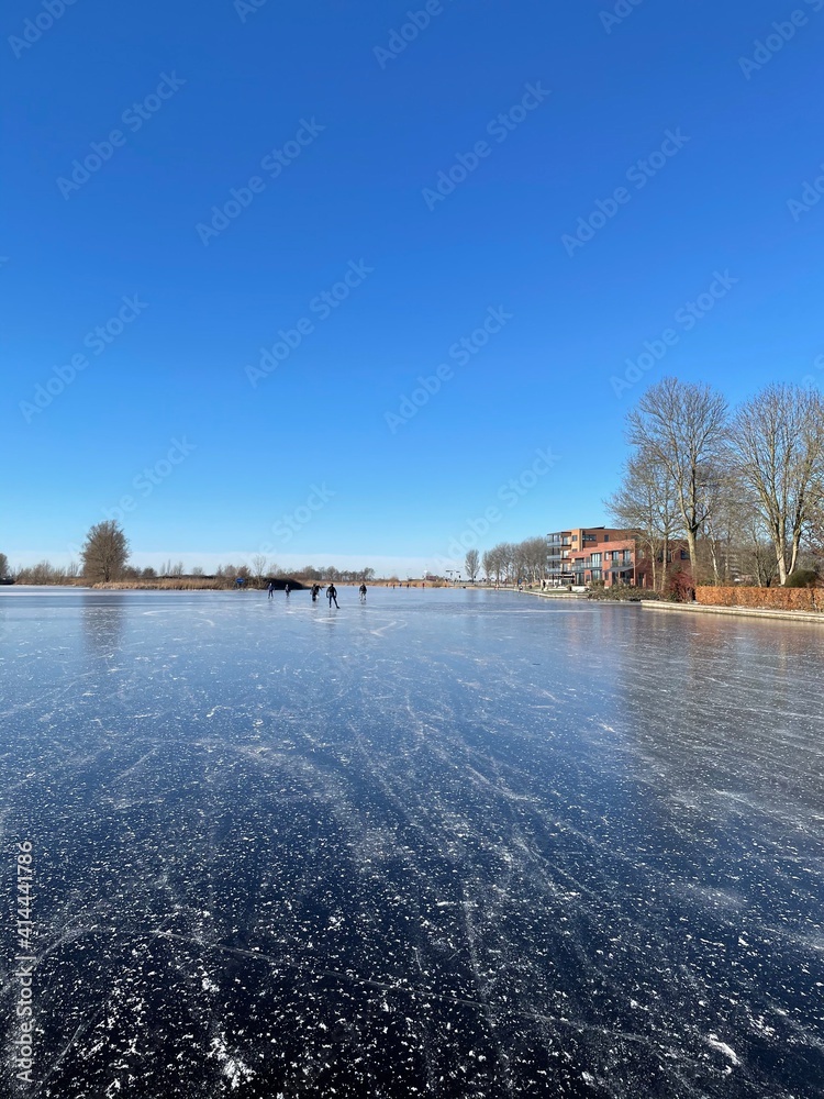 Icescating, schaatsen, Sneek, Friesland