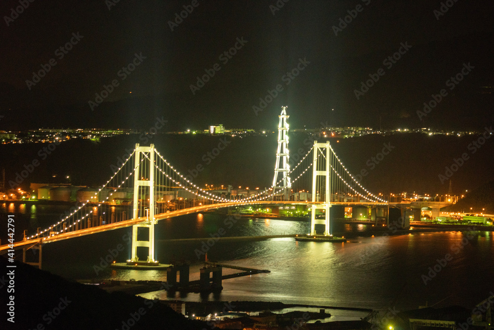 Fototapeta premium bridge at night